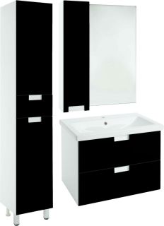 Тумба под раковину Bellezza Пегас 50см чёрный 00000011168